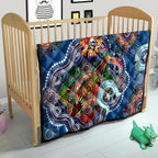 Personalised Knights NAIDOC Week 2024 Quilt Australia Aboriginal Dot Painting