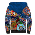 Personalised Knights NAIDOC Week 2024 Sherpa Hoodie Australia Aboriginal Dot Painting