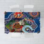Personalised Knights NAIDOC Week 2024 Tablecloth Australia Aboriginal Dot Painting