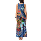 Personalised Knights NAIDOC Week 2024 Tank Maxi Dress Australia Aboriginal Dot Painting