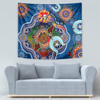 Personalised Knights NAIDOC Week 2024 Tapestry Australia Aboriginal Dot Painting