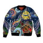 Personalised Cowboys NAIDOC Week 2024 Bomber Jacket Australia Aboriginal Dot Painting