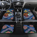 Personalised Cowboys NAIDOC Week 2024 Car Mats Australia Aboriginal Dot Painting