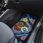 Personalised Cowboys NAIDOC Week 2024 Car Mats Australia Aboriginal Dot Painting