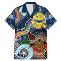 Personalised Cowboys NAIDOC Week 2024 Family Matching Mermaid Dress and Hawaiian Shirt Australia Aboriginal Dot Painting