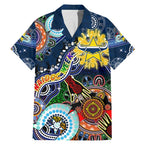 Personalised Cowboys NAIDOC Week 2024 Family Matching Mermaid Dress and Hawaiian Shirt Australia Aboriginal Dot Painting