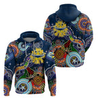 Personalised Cowboys NAIDOC Week 2024 Hoodie Australia Aboriginal Dot Painting