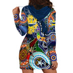 Personalised Cowboys NAIDOC Week 2024 Hoodie Dress Australia Aboriginal Dot Painting