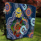 Personalised Cowboys NAIDOC Week 2024 Quilt Australia Aboriginal Dot Painting