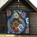 Personalised Cowboys NAIDOC Week 2024 Quilt Australia Aboriginal Dot Painting