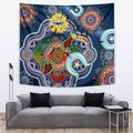 Personalised Cowboys NAIDOC Week 2024 Tapestry Australia Aboriginal Dot Painting