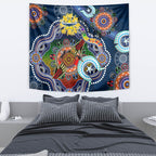 Personalised Cowboys NAIDOC Week 2024 Tapestry Australia Aboriginal Dot Painting