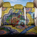Personalised Eels NAIDOC Week 2024 Back Car Seat Cover Australia Aboriginal Dot Painting