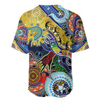Personalised Eels NAIDOC Week 2024 Baseball Jersey Australia Aboriginal Dot Painting