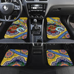 Personalised Eels NAIDOC Week 2024 Car Mats Australia Aboriginal Dot Painting