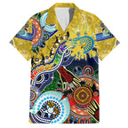 Personalised Eels NAIDOC Week 2024 Hawaiian Shirt Australia Aboriginal Dot Painting