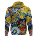 Personalised Eels NAIDOC Week 2024 Hoodie Australia Aboriginal Dot Painting