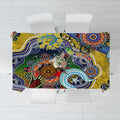 Personalised Eels NAIDOC Week 2024 Tablecloth Australia Aboriginal Dot Painting