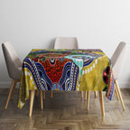 Personalised Eels NAIDOC Week 2024 Tablecloth Australia Aboriginal Dot Painting