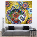 Personalised Eels NAIDOC Week 2024 Tapestry Australia Aboriginal Dot Painting
