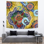 Personalised Eels NAIDOC Week 2024 Tapestry Australia Aboriginal Dot Painting
