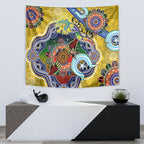 Personalised Eels NAIDOC Week 2024 Tapestry Australia Aboriginal Dot Painting