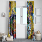 Personalised Eels NAIDOC Week 2024 Window Curtain Australia Aboriginal Dot Painting