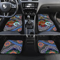 Personalised Panthers NAIDOC Week 2024 Car Mats Australia Aboriginal Dot Painting