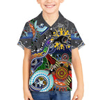 Personalised Panthers NAIDOC Week 2024 Hawaiian Shirt Australia Aboriginal Dot Painting