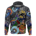 Personalised Panthers NAIDOC Week 2024 Hoodie Australia Aboriginal Dot Painting