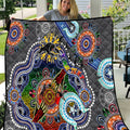Personalised Panthers NAIDOC Week 2024 Quilt Australia Aboriginal Dot Painting