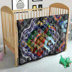 Personalised Panthers NAIDOC Week 2024 Quilt Australia Aboriginal Dot Painting