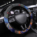 Panthers NAIDOC Week 2024 Steering Wheel Cover Australia Aboriginal Dot Painting