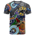 Personalised Panthers NAIDOC Week 2024 T Shirt Australia Aboriginal Dot Painting