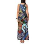 Personalised Panthers NAIDOC Week 2024 Tank Maxi Dress Australia Aboriginal Dot Painting
