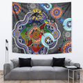 Personalised Panthers NAIDOC Week 2024 Tapestry Australia Aboriginal Dot Painting