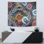 Personalised Panthers NAIDOC Week 2024 Tapestry Australia Aboriginal Dot Painting