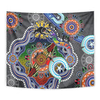 Personalised Panthers NAIDOC Week 2024 Tapestry Australia Aboriginal Dot Painting