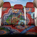 Personalised Dragons NAIDOC Week 2024 Back Car Seat Cover Australia Aboriginal Dot Painting