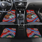 Personalised Dragons NAIDOC Week 2024 Car Mats Australia Aboriginal Dot Painting