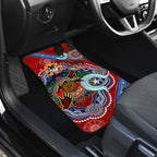 Personalised Dragons NAIDOC Week 2024 Car Mats Australia Aboriginal Dot Painting