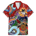 Personalised Dragons NAIDOC Week 2024 Family Matching Mermaid Dress and Hawaiian Shirt Australia Aboriginal Dot Painting