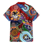 Personalised Dragons NAIDOC Week 2024 Family Matching Mermaid Dress and Hawaiian Shirt Australia Aboriginal Dot Painting