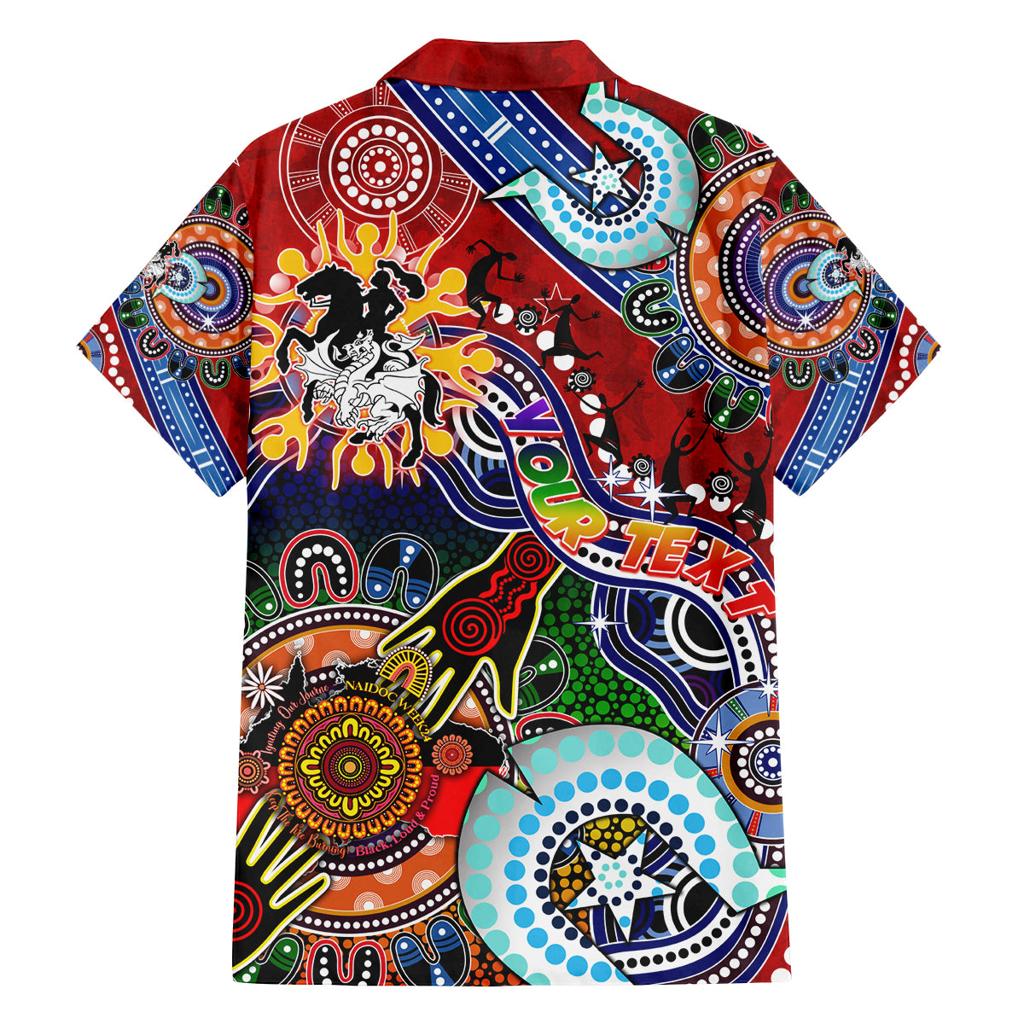 Personalised Dragons NAIDOC Week 2024 Family Matching Summer Maxi Dress and Hawaiian Shirt Australia Aboriginal Dot Painting