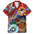 Personalised Dragons NAIDOC Week 2024 Hawaiian Shirt Australia Aboriginal Dot Painting