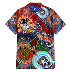 Personalised Dragons NAIDOC Week 2024 Hawaiian Shirt Australia Aboriginal Dot Painting