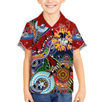 Personalised Dragons NAIDOC Week 2024 Hawaiian Shirt Australia Aboriginal Dot Painting
