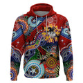Personalised Dragons NAIDOC Week 2024 Hoodie Australia Aboriginal Dot Painting