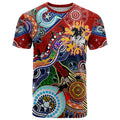 Personalised Dragons NAIDOC Week 2024 T Shirt Australia Aboriginal Dot Painting