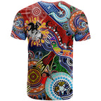 Personalised Dragons NAIDOC Week 2024 T Shirt Australia Aboriginal Dot Painting